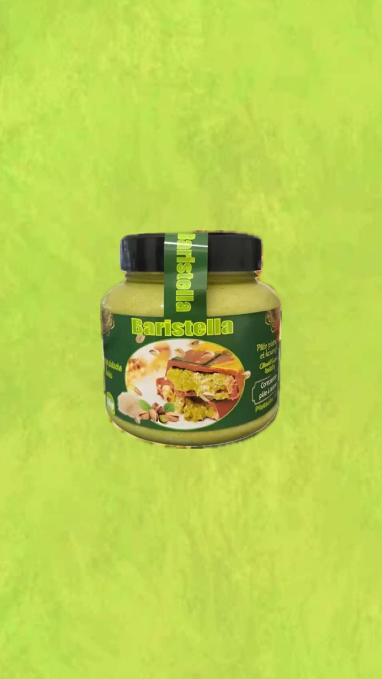 Baristella - Pistache & Künefe - Pâte à tartiner - 330g