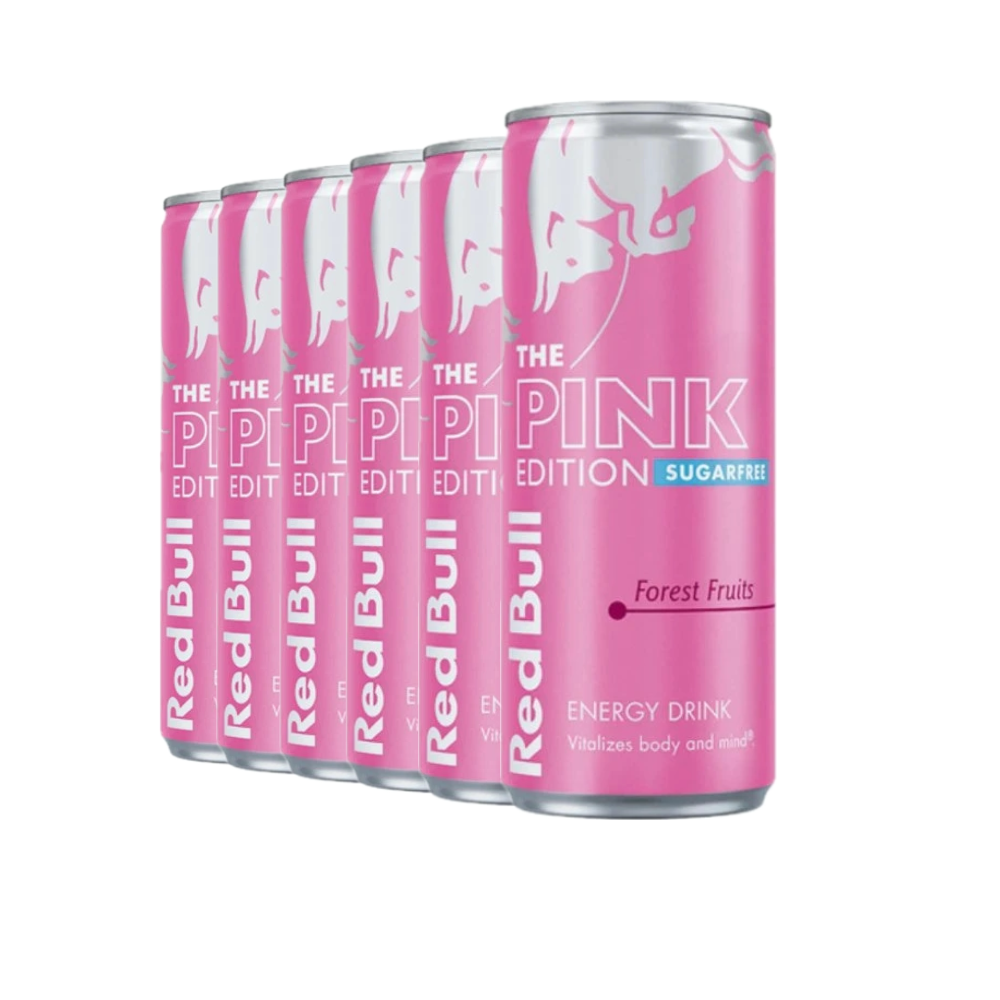 x6 - Red Bull - Fruits des Bois (sans sucres) - 250ml