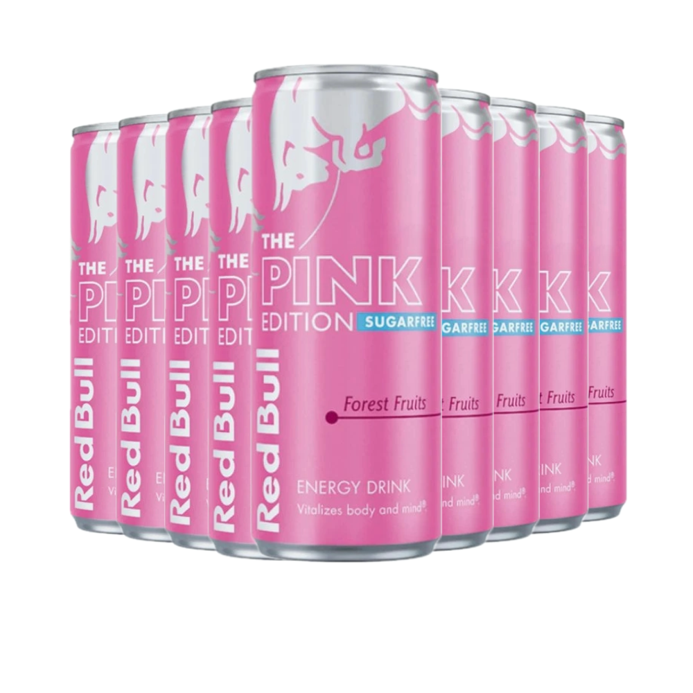 x9 - Red Bull - Fruits des bois (sans sucres) - 250ml