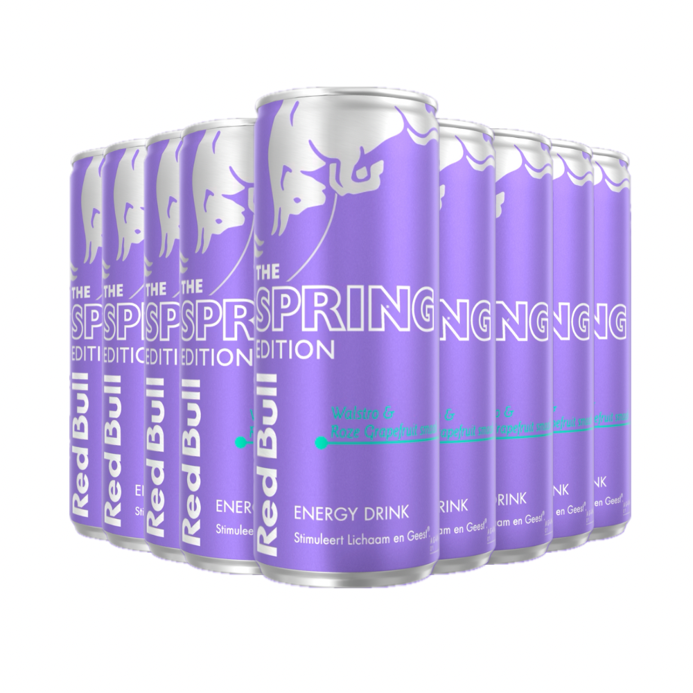 x9 - Red Bull - Pink Woodruff & Walstro - 250ml