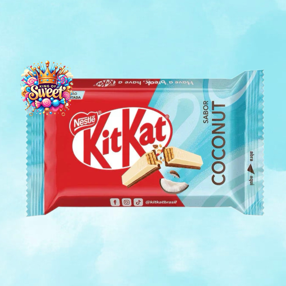 KitKat Coconut – Édition Brésilienne au goût de noix de coco – 41,5g