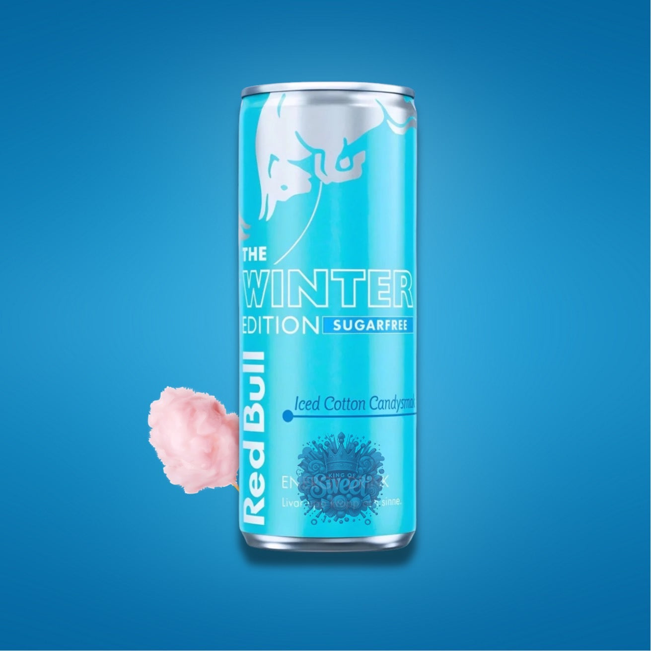 Red Bull - Barbe a Papa gelée - Iced Cotton Candysmak