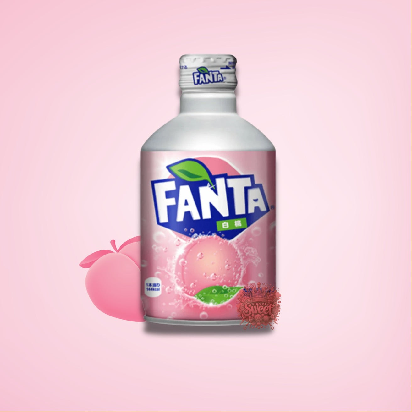 Fanta - Pêche Blanche - Japon 300ml