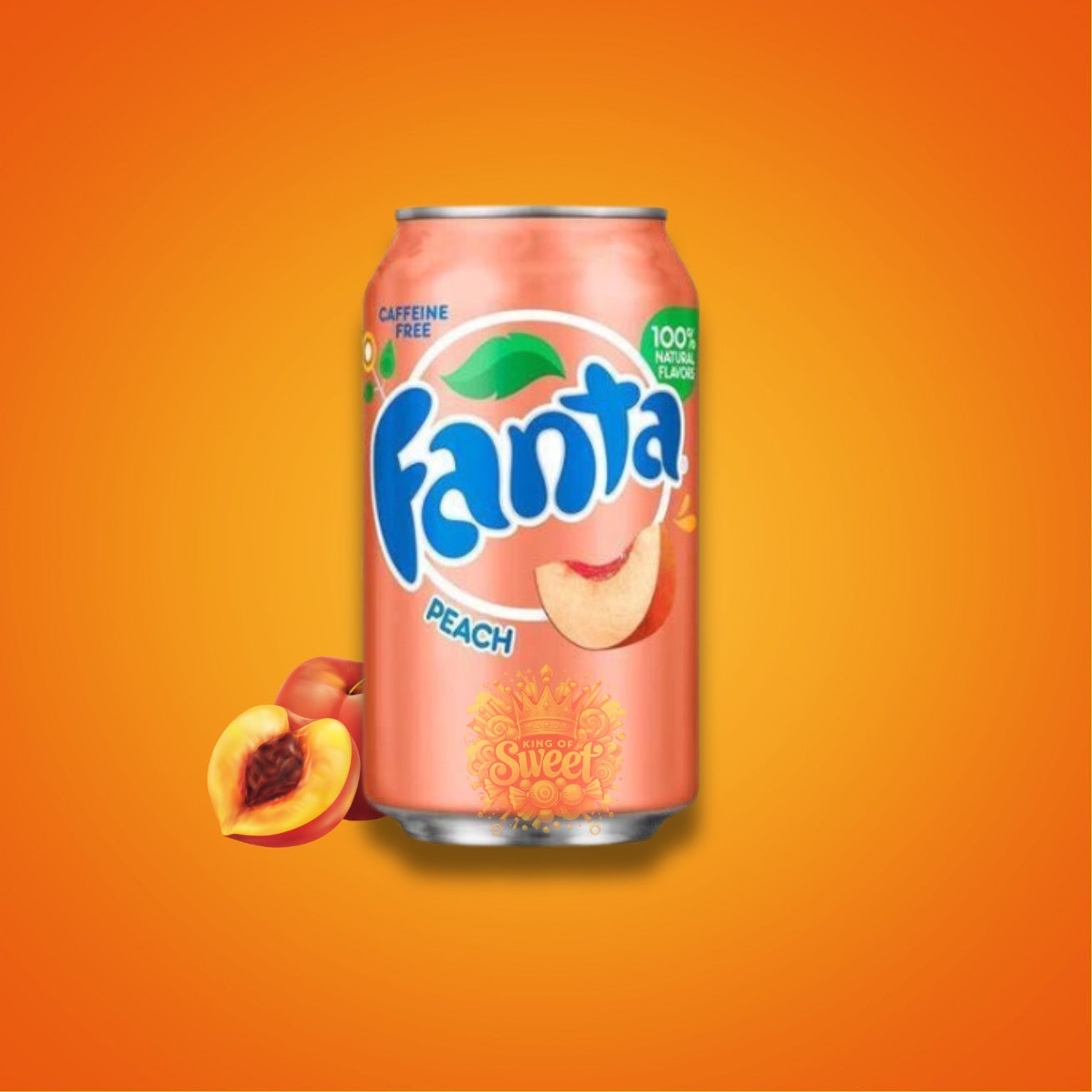 Fanta - Peach/Pêche - USA