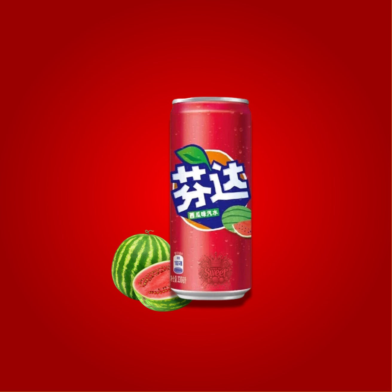 Fanta - Pastèque - Chine - 330ml