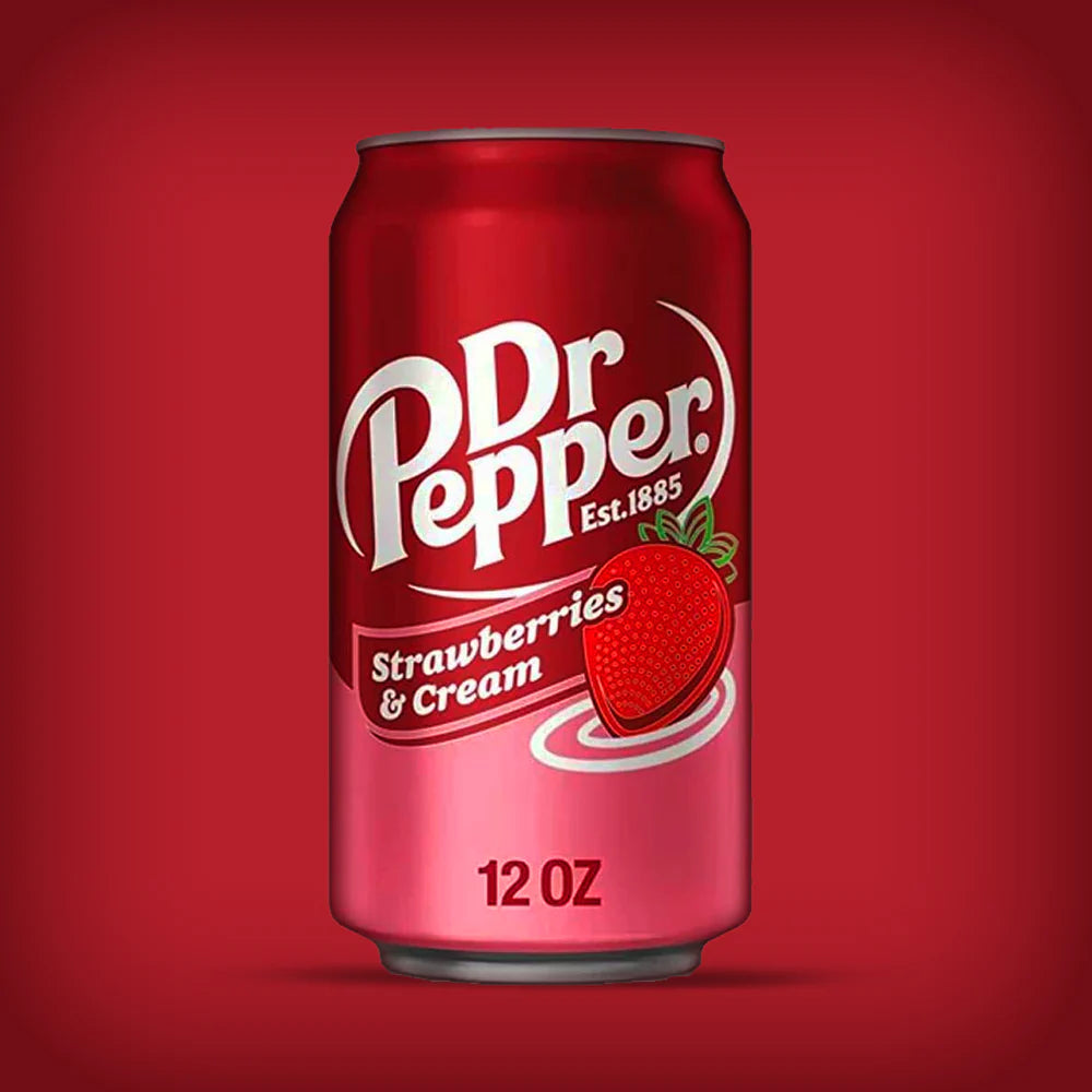 Dr. Pepper - Fraise & Cream - USA