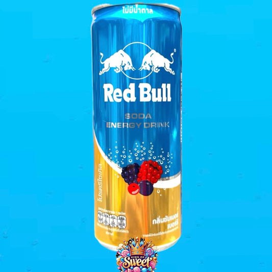 Red Bull Myrtille Framboise – Édition Thaïlandaise | Boisson Énergisante Rare