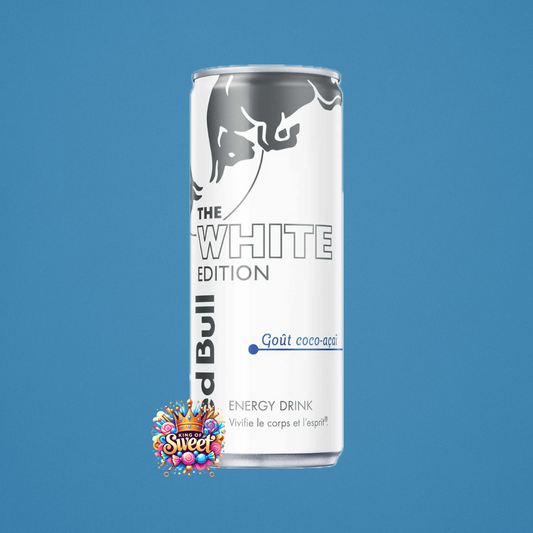 Red Bull - White Édition - Coco Açaï 250ml – Boisson énergisante goût noix de coco & baies d’açaï