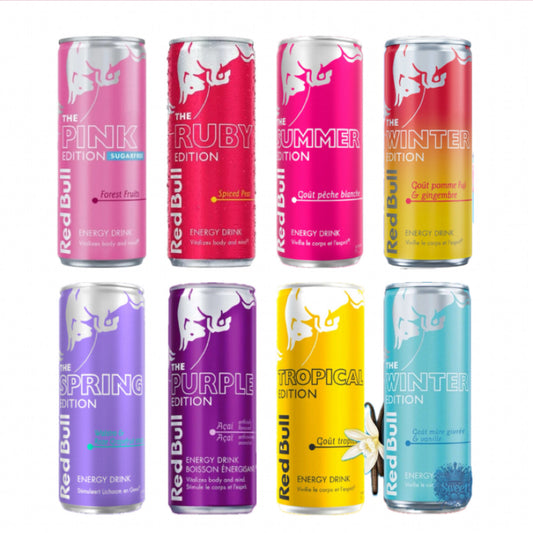 PACK DÉCOUVERTE RED BULL ! 8x 250ml