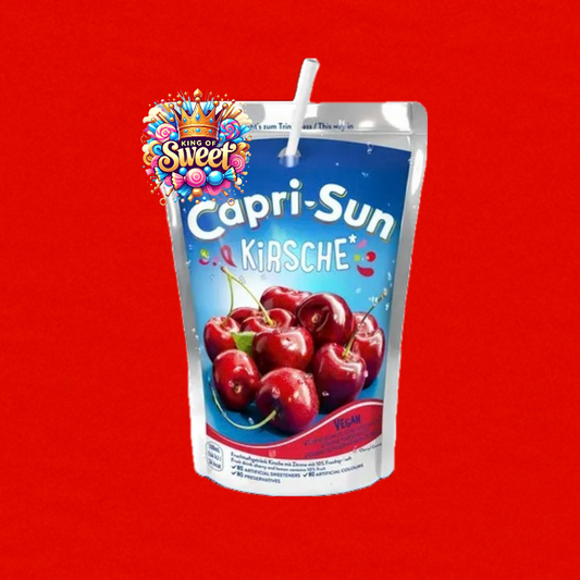 Capri-Sun Cerise 200ml – Boisson fruitée pour enfants, goût cerise intense, sans colorants ni conservateurs