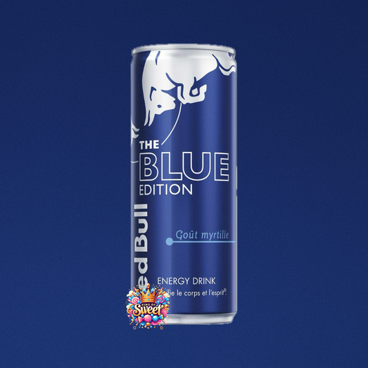 Red Bull Myrtille 250ml – Boisson énergisante Blue Edition, goût fruité & vitamines B