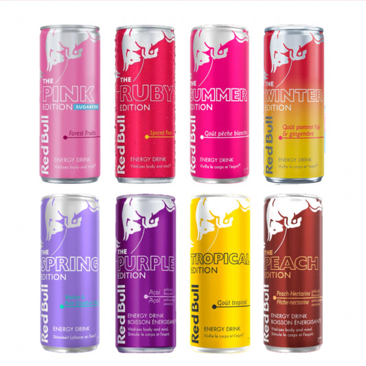 PACK DÉCOUVERTE RED BULL ! 8x 250ml