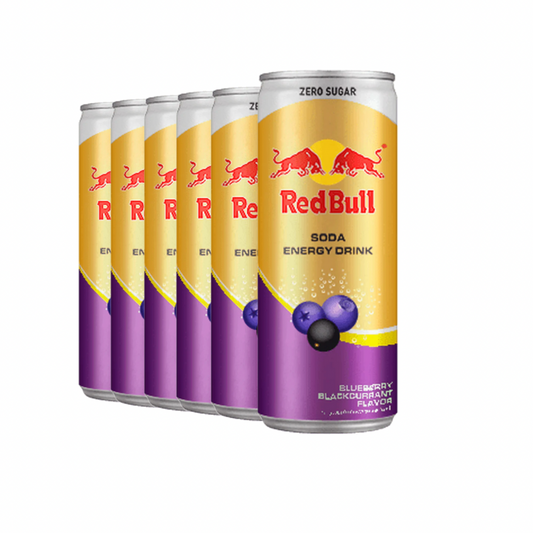 x6 - Red Bull - Cassis Myrtille (Thaïlande)
