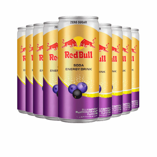 x9 - Red Bull - Cassis Myrtille (Thaïlande)
