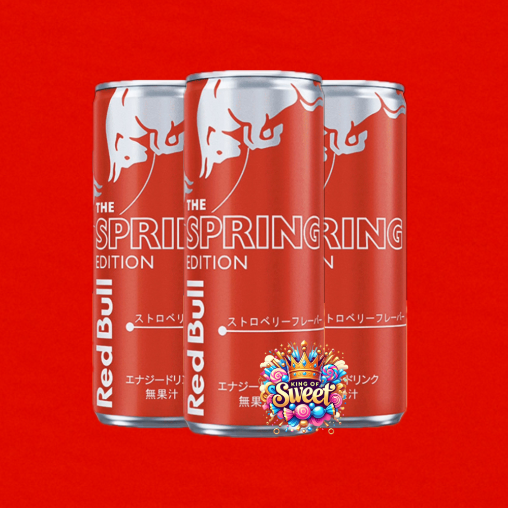 x3 - Red Bull - Fraise (Japon) 250ml