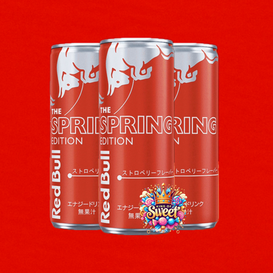 x3 - Red Bull - Fraise (Japon)