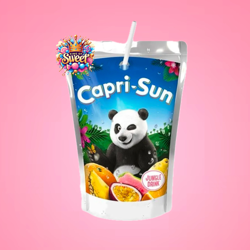 Capri-Sun Jungle Drink 200ml – Boisson fruitée tropicale sans conservateurs