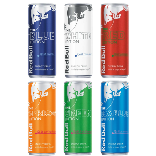 Pack Découverte Red Bull – Édition Spéciale France (6 canettes) 250ml