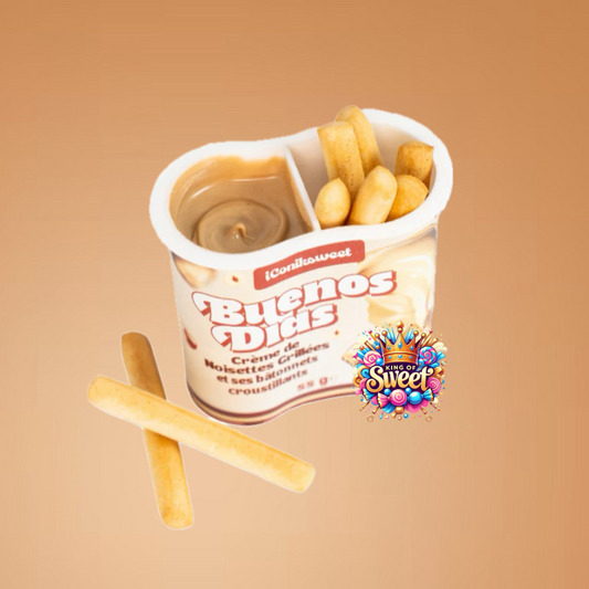 Buenos Días – Crème de Noisettes Grillées & Bâtonnets Croustillants