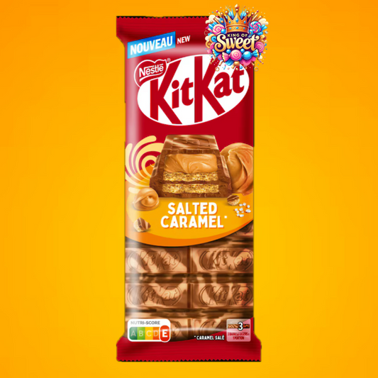 KitKat Salted Caramel – Caramel salé & chocolat au lait – 126g