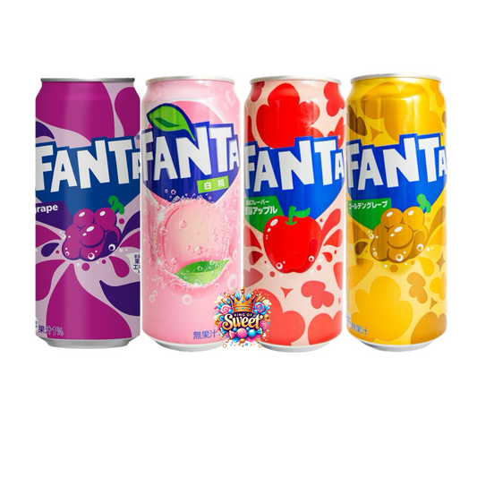Pack Découverte Fanta Japon – Format 0,5L (4x Canettes)
