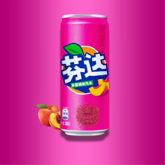 Fanta - Pêche Blanche - Chine