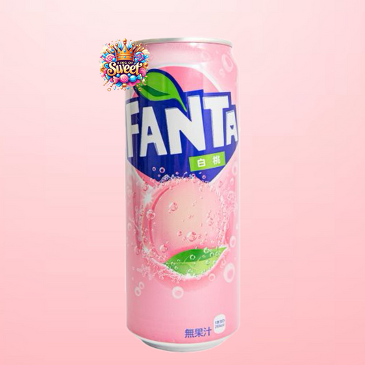 Fanta Pêche Blanche 500ml – Édition Premium du Japon