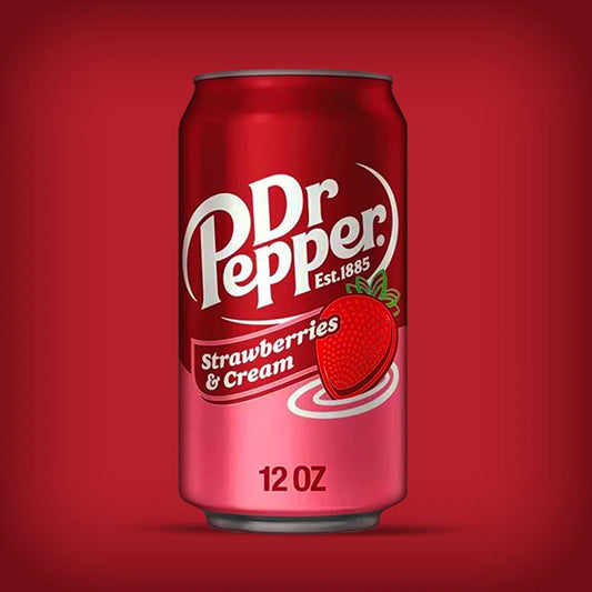 Dr. Pepper - Fraise & Cream - USA